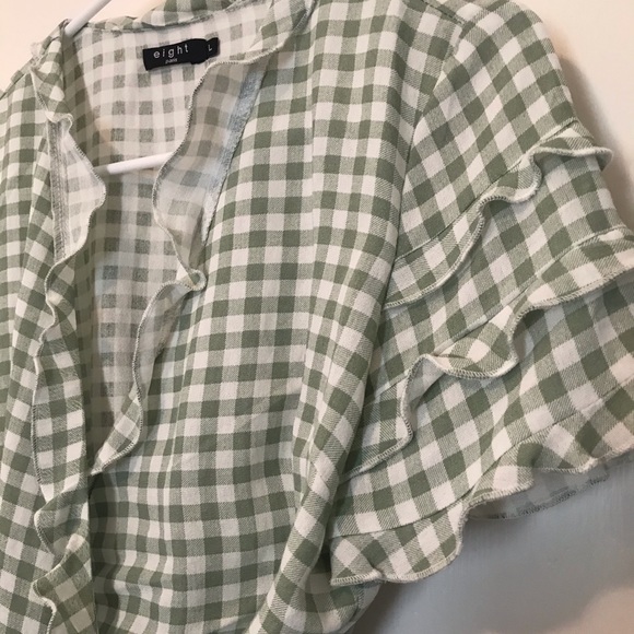 Gingham Wrap Top from Nastygal - Picture 5 of 5